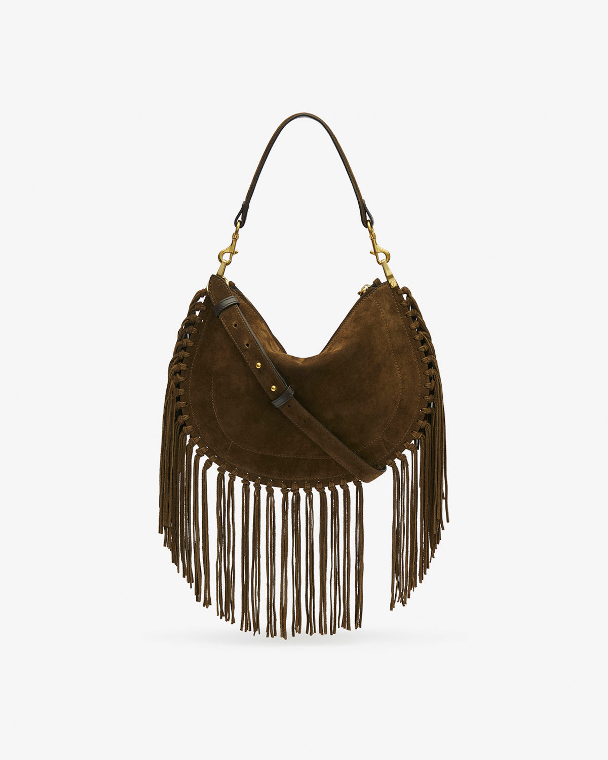 OSKAN SOFT ZIP BAG FRINGES